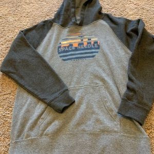 Soft gray sweatshirt